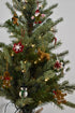 24 piece set - Iconic Christmas Mini Tabletop Tree Set - in Hand Felted Wool - ARCADIA HOME
